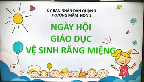 Trường Mầm Mon 8 - Ngày 12/4/2024 đã tổ chức Hội thi các bé Khối Lá tìm hiểu vệ sinh răng miệng.